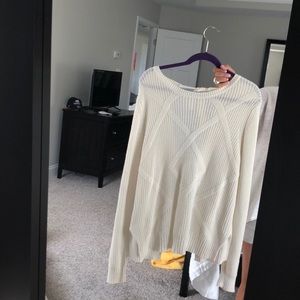 American Threads backless sweater
